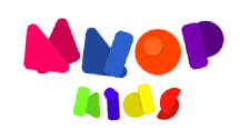 Logo Mnop Kids IntelyCare 2D animation