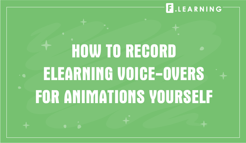 How to Record ELearning Voice-overs for Animations Yourself