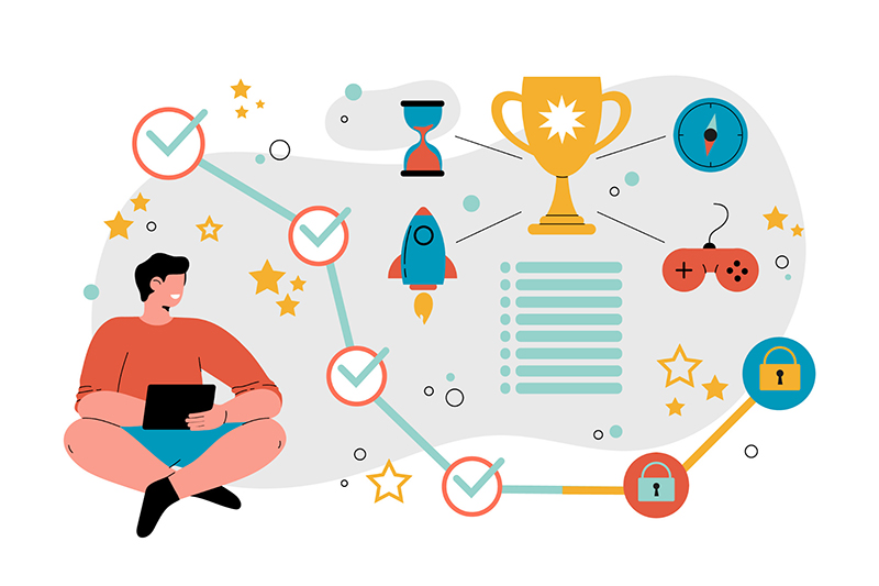 The Effective from Excited gamification to employee